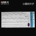 Jade carving tool ruler round ruler jade round template drawing design template round drawing board/oval ruler. 