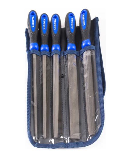 AT - Licota Made In Taiwan 5 Pcs Hand Files Set 8 Inch | Daraz.pk