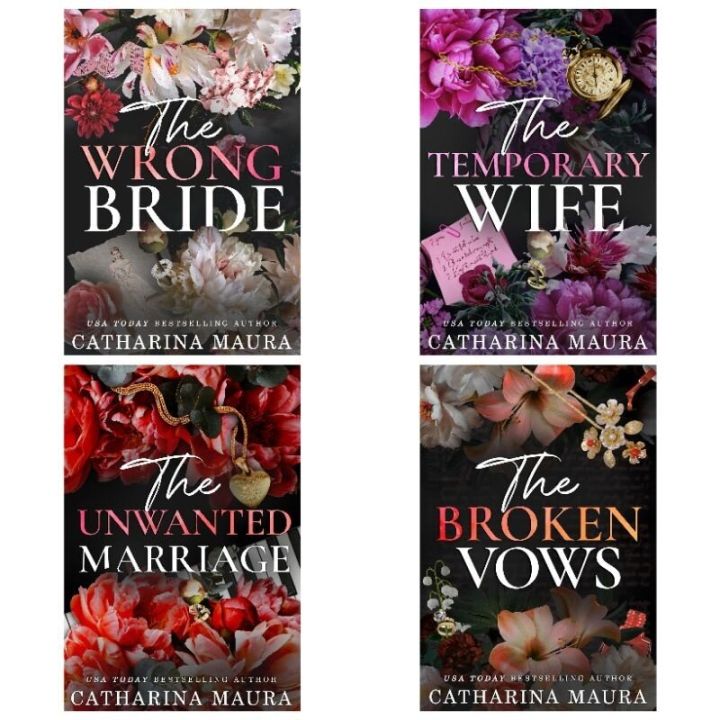 The Windsors Series (4 books) l The Wrong Bride l The Temporary Wife l The Unwanted Marriage l The Broken Vows l by Catharina Maura