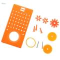 Kids Gear Pulley Puzzle Winch Transmission Science DIY Experiment Toys. 
