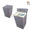 Premium Quality 12-15 Kg Washing Machine Cover Silver (Waterproof, Sunscreen and Dustproof Protector). 