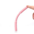 Long Tube Teether Toy Infants Baby Safety Teething Stick Silicone Chewing Biting. 