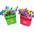 Pack of 150 Multi Color Small Ice Cream Sticks Wooden Popsicle Sticks for DIY Craft Creative Designs. 
