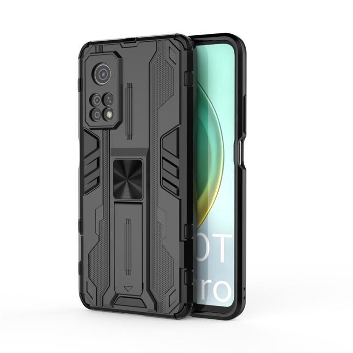 Vantime for Xiaomi Mi 10T And Mi 10T Pro 5G Case Kickstand Camera Lens Protect Cover