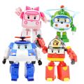 Robocar Poli Transformation Robot Poli Amber Roy Car Toys Action Figure Toys. 