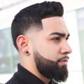 Men Beard Shaping Styling Template Comb Transparent Men's Beards Combs. 