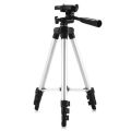 3110 Tripod Foldable Stand With Mobile Holder For DSLR Camera OR Mobile Phone.. 