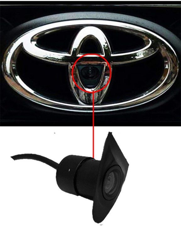 Front Camera Full HD Night Vision for Toyota Corolla 2007 to 2023