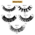Russian Strip Lashes 10 Pairs 3D Faux Mink Lashes Natural Eyelashes Dramatic False Eyelashes Makeup Wholesale Eyelash Extension. 