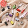 Portable sewing box 10-piece set sewing accessories accessories tool hand sewing sewing kit hand sewing household sewing. 