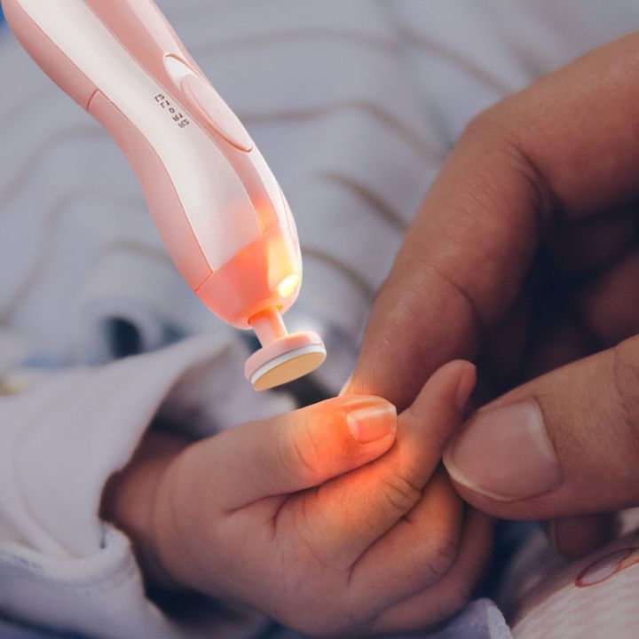 6%20in%201%20Baby%20Nail%20Trimmer%20Portable%20Electric%20Baby%20Manicure%20Pedicure%20Nail%20Clippers%20Infant%20Newborn%20Baby%20Nail%20Cutter%20with%20LED%20Light%20-%201Pc%20-%20Image%204