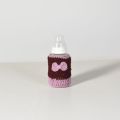 Baby feeder cover 11Oz or 4Oz -  Baby feeding bottle cover -  space design in blue color hand crochet feeder covers. 