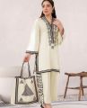 Stylish Collection Stitched Elegant 2pc Dress with Bag For Women and Young girls. 