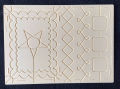 Keepsake Card Craft Glitter Girls Eastern Promise Embossing Double Sided Board CHRISTMAS & MORE the ULTIMATE Embossing Board. 