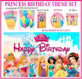 Disney Princess birthday decoration / birthday accessories / balloons for birthday / birthday theme FOR GIRLS / theme balloons / toys for kids / birthday gifts / party supplies. 