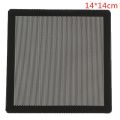 12 * 12CM / 14 * 14CM PC Frame Magnetic Cooling Dust Filter PVC Mesh Protector Fan Cover Dust Filter Mesh Dustproof Net 12 * 24CM / 14 * 28CM / 12 * 36CM. 