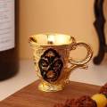Metal Cup Tumbler Gifts Vintage Glass for Holiday Hotel Home. 