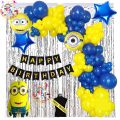 Minion Theme Combo Pack (Set Of 52 Pcs). 