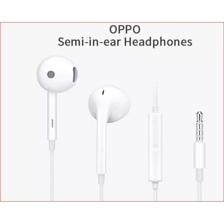 OPPO Earphone MH135 Headsets Built-in Microphone 3.5mm Plug Type-C Wire Earphone For Smartphone FIND X R17 Pro Reno 10 3 3 Pro