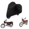 Motorcycle Cover Bike Cover Waterproof Universal Dustproof Protective Motorbike Top Rain Cover for 70cc and 125cc Classic Models. 