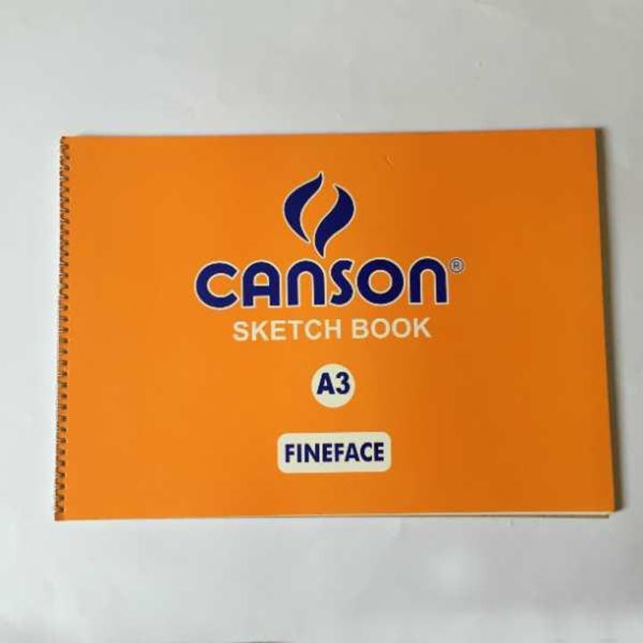 A3 size Canson sketch book