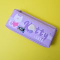 1 x Soft stationery pouch (20x9x5.5 cm) (100 gram) - fancy pouch - Stationery Item For Kids - Girls. 