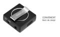 AVANTEK BR-Z Bluetooth Transmiter and Receiver, Portable Wireless Bluetooth Stereo Transmiter and Audio Receiver 2-In-1 Bluetooth Adapter with 3.5mm Stereo Output for Speakers, Headphones, TV, Computer / PC, iPhone, iPod, iPad, Tablets, MP3 / MP4, Home. 