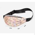 【Hannah Martin Store】Men Iridescent Pack Waist Bag Hip Purse Travel Bag. 