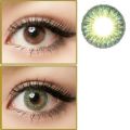 1 Pair new Eye Lens Event 3 Tone Contact Lenses For Girls+ Free kit case and water - Fresh color for 5 to 6 time Use,disposible lenses, lense, eye lense, color lense , eye lenses for girls. 