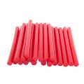 20 Pcs Red Hot Melt Glue Gun Adhesive Sticks 7X100Mm for Craft Model with 4 Pcs Sponge Paint Brushes for Kids, Early Learning Drawing Painting Tools Set. 
