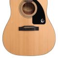 Epiphone Aj100CE Natural Acoustic Guitar. 