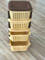 Vegetable basket, for vetable & fruit, kitchen rack basket vegetable rack 4 layer storage Plastic Rack for multi purpose, Good quality plastic 4 layer rack for storage and kitchen organization | Large vegetable basket. 