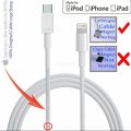 original 20W PD USB C Cable 2M for iPhone 14 13 12 11 8 Pro Max Fast Charging USB C Cable for iPhone 12 mini pro max Data USB Type C Cable. 