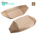DR BEI Food Tray Creative Disposable Paper Boat Shape Sushi Plate Tray. 