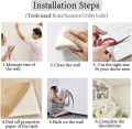 3D Brick Stone Wall Sticker Self-Adhesive Foam Wallpaper Panels Room Decal 70*77cm. 