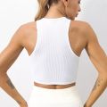 Women Yoga Vest Gym Sports Crop Tops Seamless. 