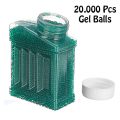 20000 Pcs Gel Balls for Gel Blaster Gun Gel Beads-Gel Bullets Ball Water Play Beads Crystal Water Beads for Toy Twink-Gel Sprayer Blaster Refill-Compatible with Gel Ball Blaster- 7-8mm. 