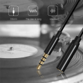 3.5mm Microphone Extension Cable 2M Extension Cable Male to Female Mini MIC Cord Universal Mic Cord Easy Install Easy to Use. 