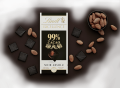 Lindt Excellence Supreme Dark 99% Cacao Chocolate - 50Gm (Imported & Halal) - For Keto Diet. 