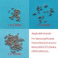 100PCS 2.5MM 3.0mm 3.5mm Screws For Samsung/Huawei Honor/Xiaomi/Lenovo/Moto/ASUS/TCL/Nokia OPPO/Vivo/LG Mobile Phone Screw Bolt. 