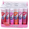 Peel Off Lip Gloss WOW Waterproof Lipstick Pack of 6. 