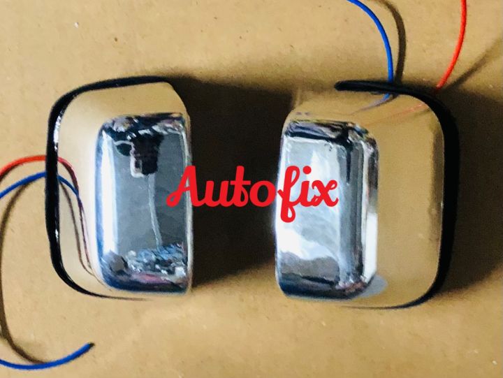 Suzuki Mehran Rear Plastic License Plate Led Chrome Lights L/R 02 ...