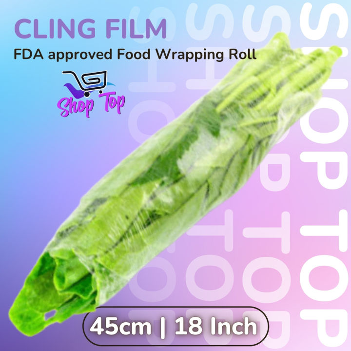 18%20Inches%20(45cm)%20Wide%20x%2050%20Meters%20Long%20FDA%20Approved%20Cling%20Film%20Roll%20by%20Shoptop%20-%20Food%20Grade%20Plastic%20Wrap%20for%20Safe%20Food%20Packing,%20Freezer%20&%20Freshness%20Storage%20-%20Image%204