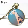 2019 New Stray Kids Pendant Members Kpop Male Group Necklace Glass Cabochon Pendants Round Jewelry HZ1. 