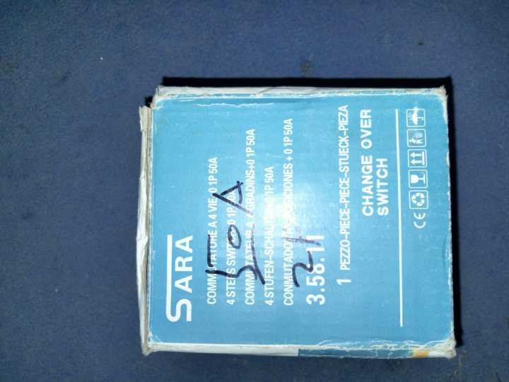 change over switch 50 A