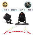Universal Waterproof 180 Degree Wide Angle Car Rear View Reversing Camera with LED. 