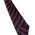 The City School Primary Boys Uniform Elastic Tie Gray & Maroon Lining Uniform Tie. 