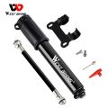 WEST BIKING 100Psi Mini Bike Pump Aluminum Alloy Bicycle Hand Air Pump Tire Inflator Schrader Presta Valve MTB Road Cycling Pump. 