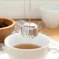 Tuy Cute Stainless Steel Teapot Tea Infuser Spice Drink Strainer Herbal Filter&Tray. 