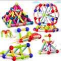 MAGNETIC BLOCKS FOR KIDS engineering building blocks with magnet STICKS and BALLS  educational and activity learning toy (36 pieces). 